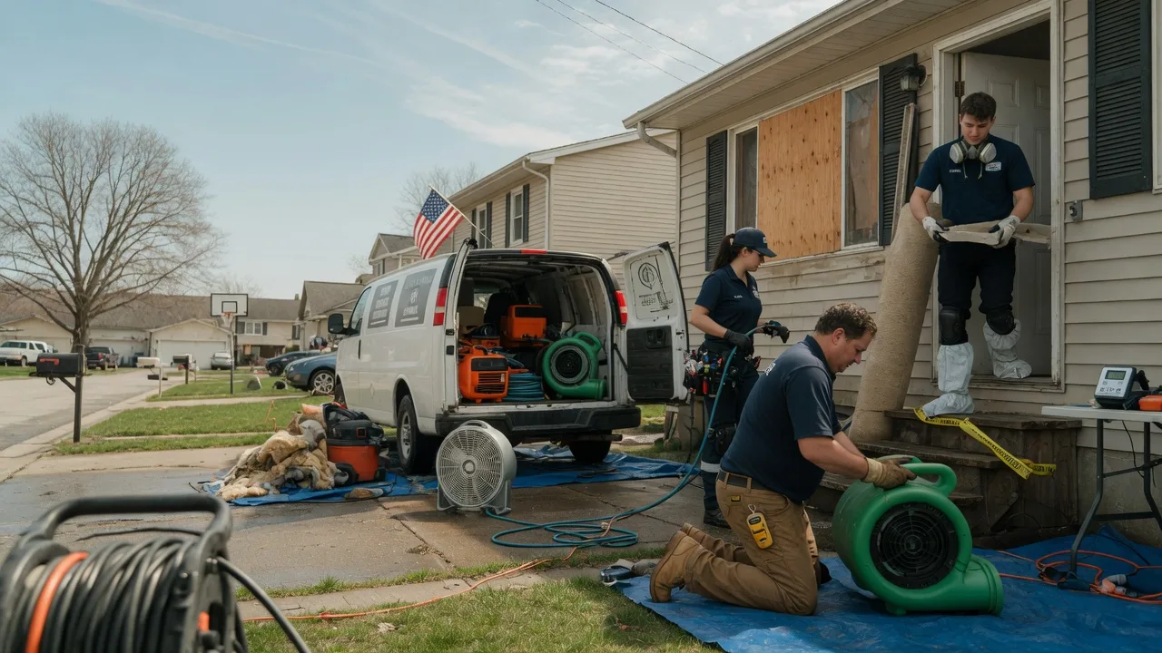Water Damage Restoration in Greenfield, WI near me